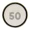 24 Packs: 8 ct. (192 total) 7" Cheers to 50 Paper Dinner Plates by Celebrate It™